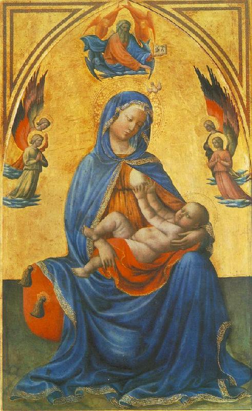 MASOLINO da Panicale Madonna with the Child  s oil painting picture